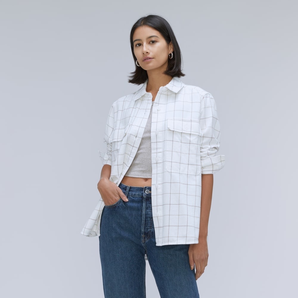 Everlane Classic Cotton Flannel Shirt
